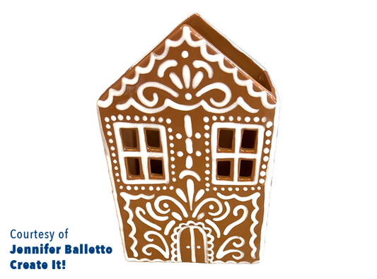 Bisque House Container (Case of 3)
