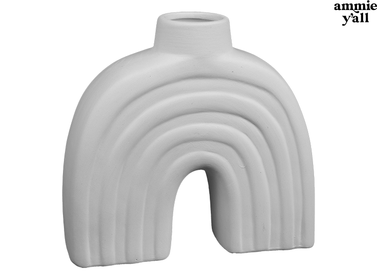 Bisque Ammie's Rainbow Bud Vase (Case of 6)