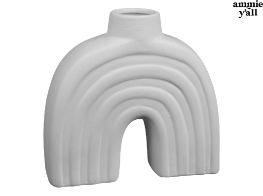 Bisque Ammie's Rainbow Bud Vase (Case of 6)