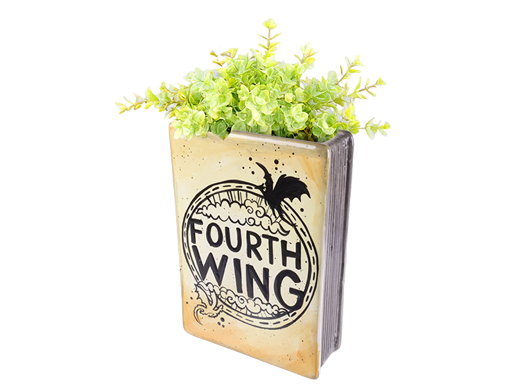 Bisque Book Vase (Case of 3)