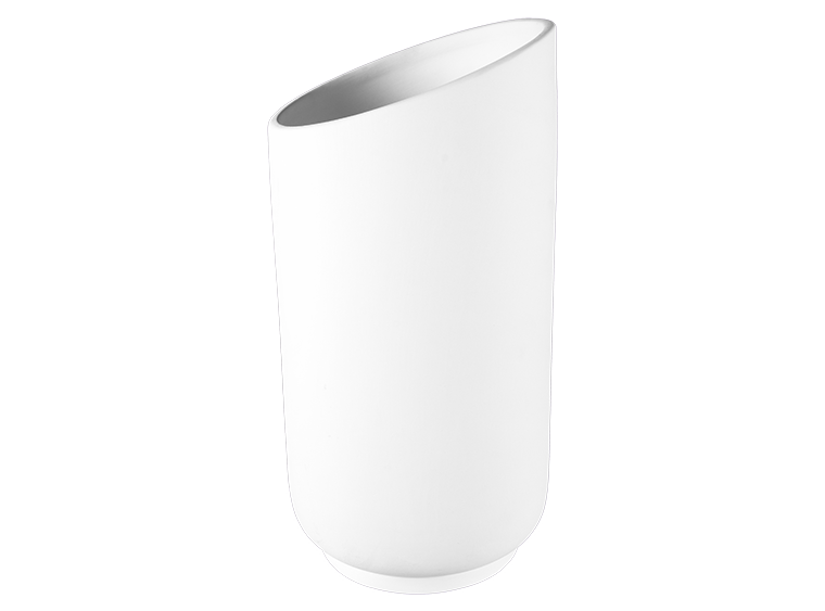 Bisque Angled Vase (Case of 1)