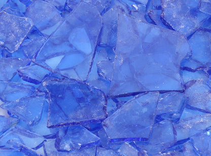 Pale Blue Transparent Buffalo Chips (Case of 1)