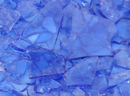 Pale Blue Transparent Buffalo Chips (Case of 1)