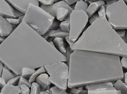 Pewter Opalescent Buffalo Chips (Case of 1)