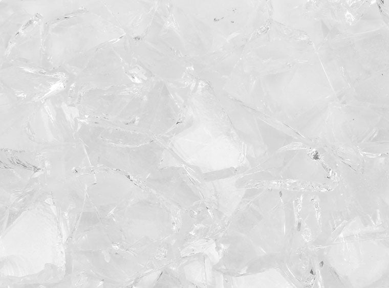 Clear Transparent Buffalo Chips (Case of 1)