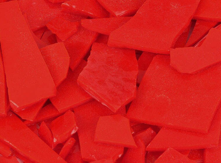 Red Opalescent Buffalo Chips (Case of 1)