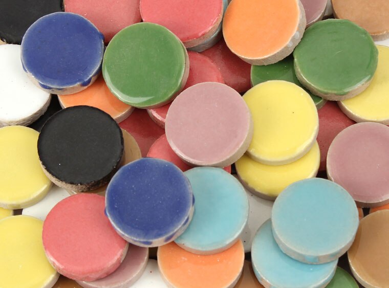 Polka Dot Tile Assortment (Case of 1)