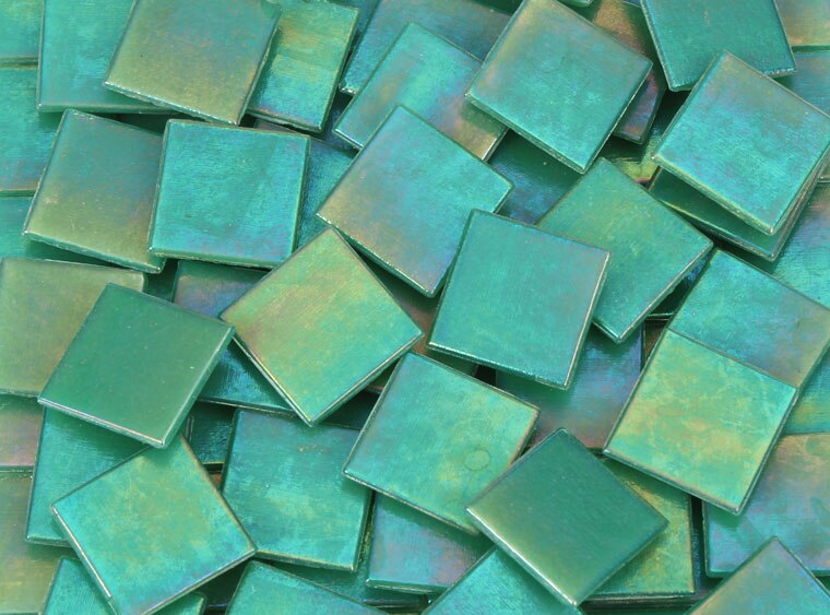 Rainforest Iridescent Mosaic Tile 20 Mm (Case of 1)