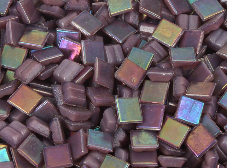 Cosmic Haze Iridescent Mosaic Tile 10 Mm (Case of 1)