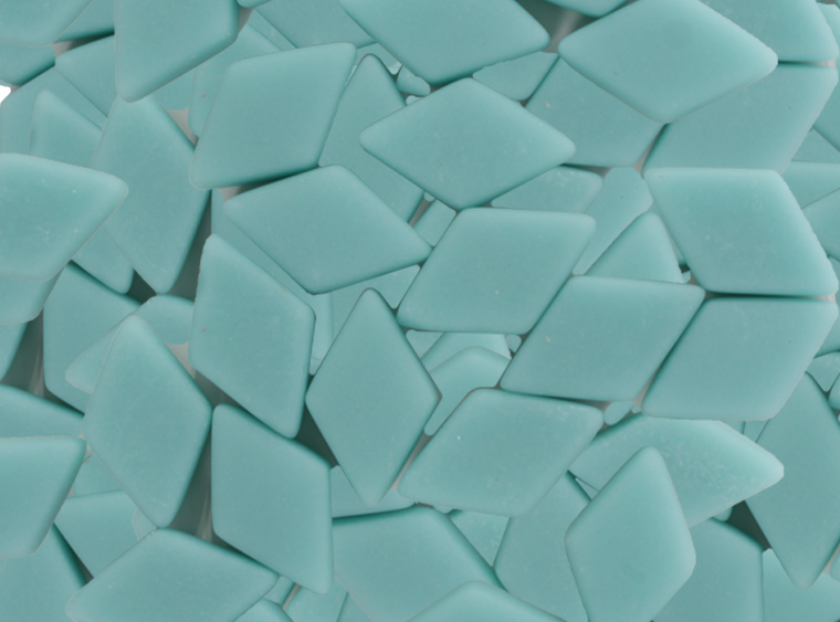 Mountain Mist Matte Diamond Mosaic Tile 10x20mm (Case of 1)