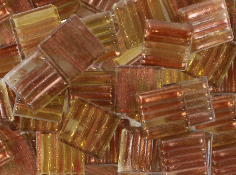 Metallic Gold-Veined Mosaic Tile 20mm (Case of 1)