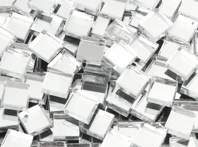 Mirrored Square Mosaic Tile 10 Mm (Case of 1)