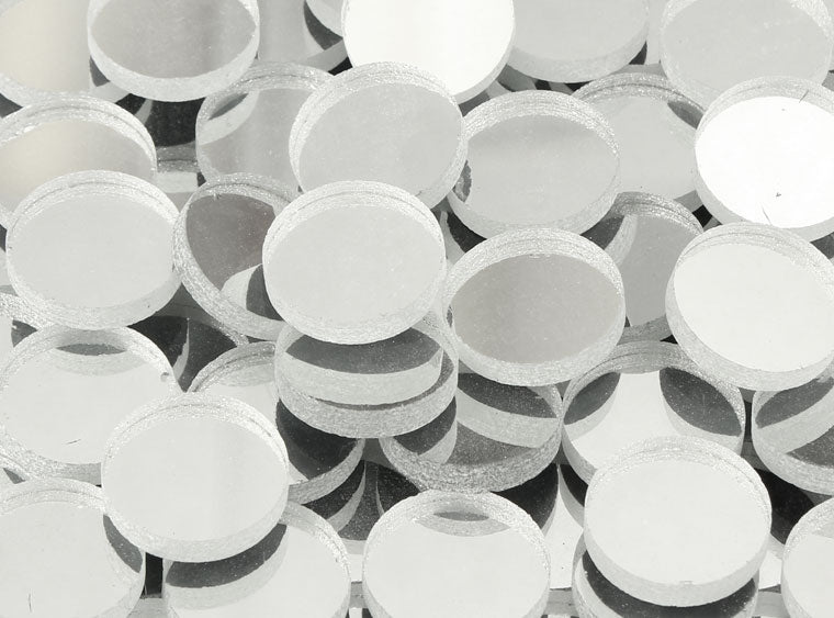 Mirrored Circle Mosaic Tile 20 Mm (Case of 1)