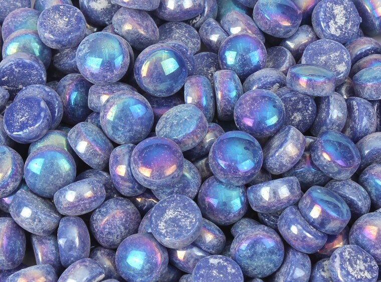 Droplet Round Mosaic Pebble 12 Mm (Case of 1)