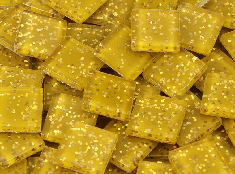 Harvest Glitter Mosaic Tile 20 Mm (Case of 1)