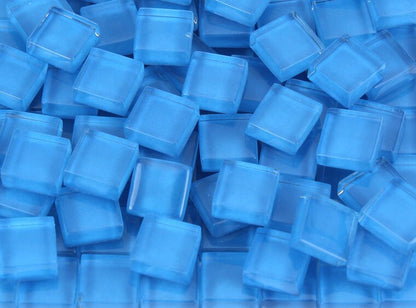 Carolina Sky Crystal Glass Mosaic Tile 10 Mm (Case of 1)