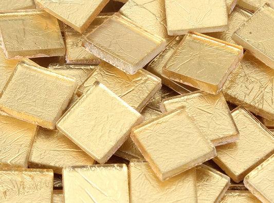 Gold Foil Mosaic Tile 20 Mm (Case of 1)
