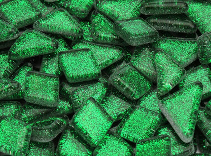 Forest Green Glitter Smoothies (Case of 1)