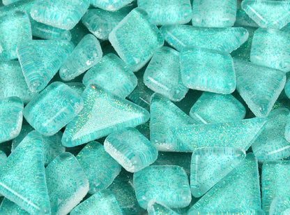 Celeste Blue Glitter Smoothies (Case of 1)