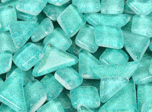 Celeste Blue Glitter Smoothies (Case of 1)