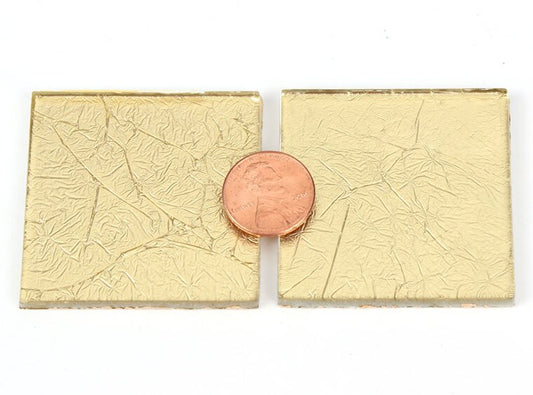 Gold Foil Mosaic Tile 48 Mm (Case of 1)