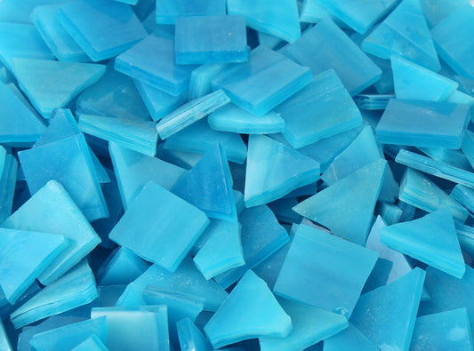 Caribbean Blue Mosaic Chipettes (Case of 1)