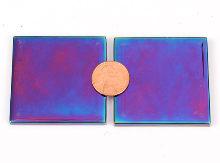 Iridescent Mirrored Tile 48 Mm (Case of 1)