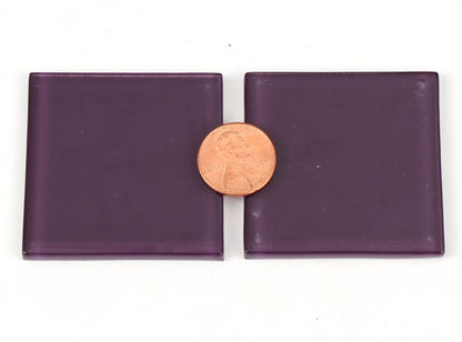 Deep Purple Crystal Glass Mosaic Tile 48 Mm (Case of 1)