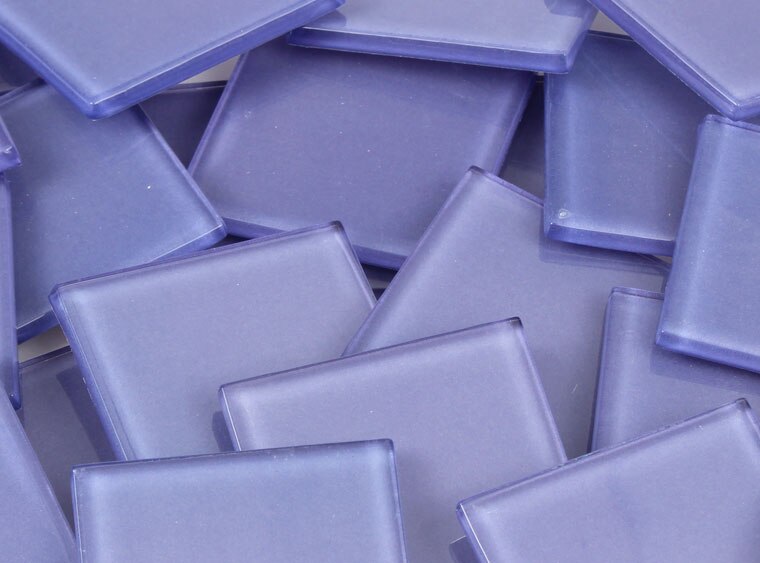 Magenta Crystal Glass Mosaic Tile 48 Mm (Case of 1)