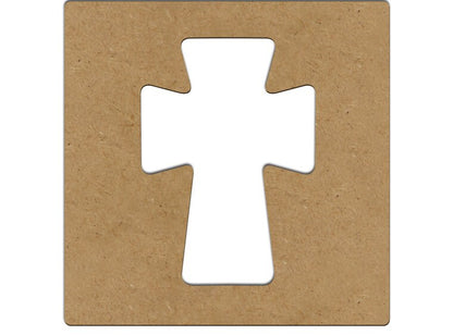 Ornate Cross Plaque Outline (Case of 2)