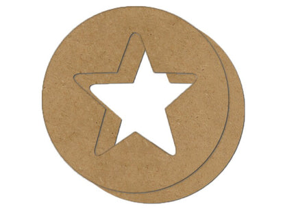 Star Plaque Outline (Case of 2)