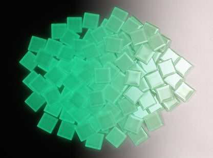 Green Glow Tile - 20 Mm Square (Case of 1)