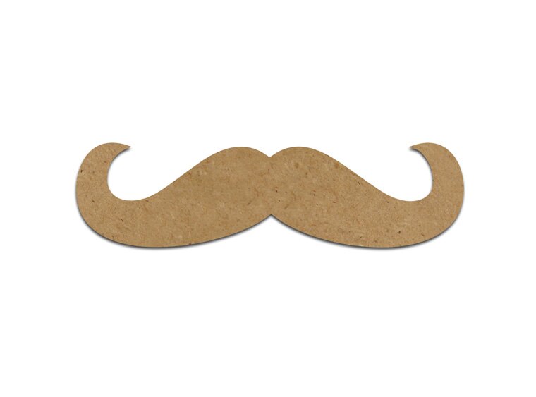 Hipster Mustache Plaque (Case of 2)