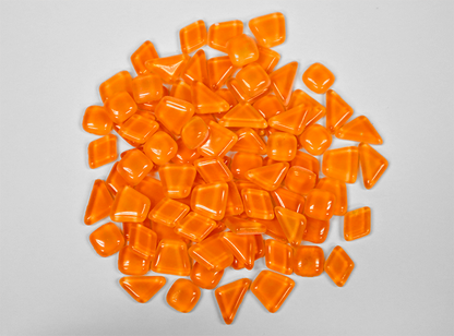 Orange Glow Tile Assorted Shapes (Case of 1)