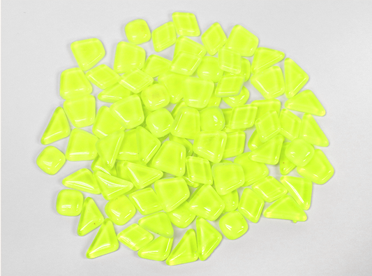 Yellow Glow Tile Assorted Shapes (Case of 1)