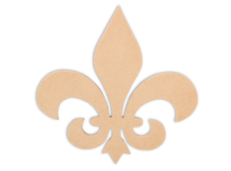 Fleur De Lis Plaque (Case of 4)