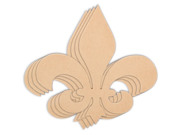 Fleur De Lis Plaque (Case of 4)