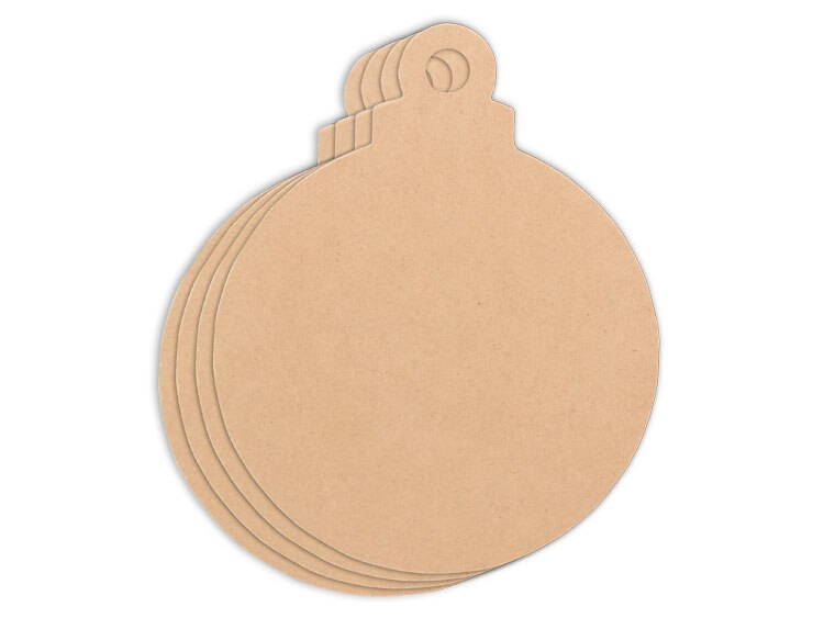 Ornament Ball Plaque (Case of 4)