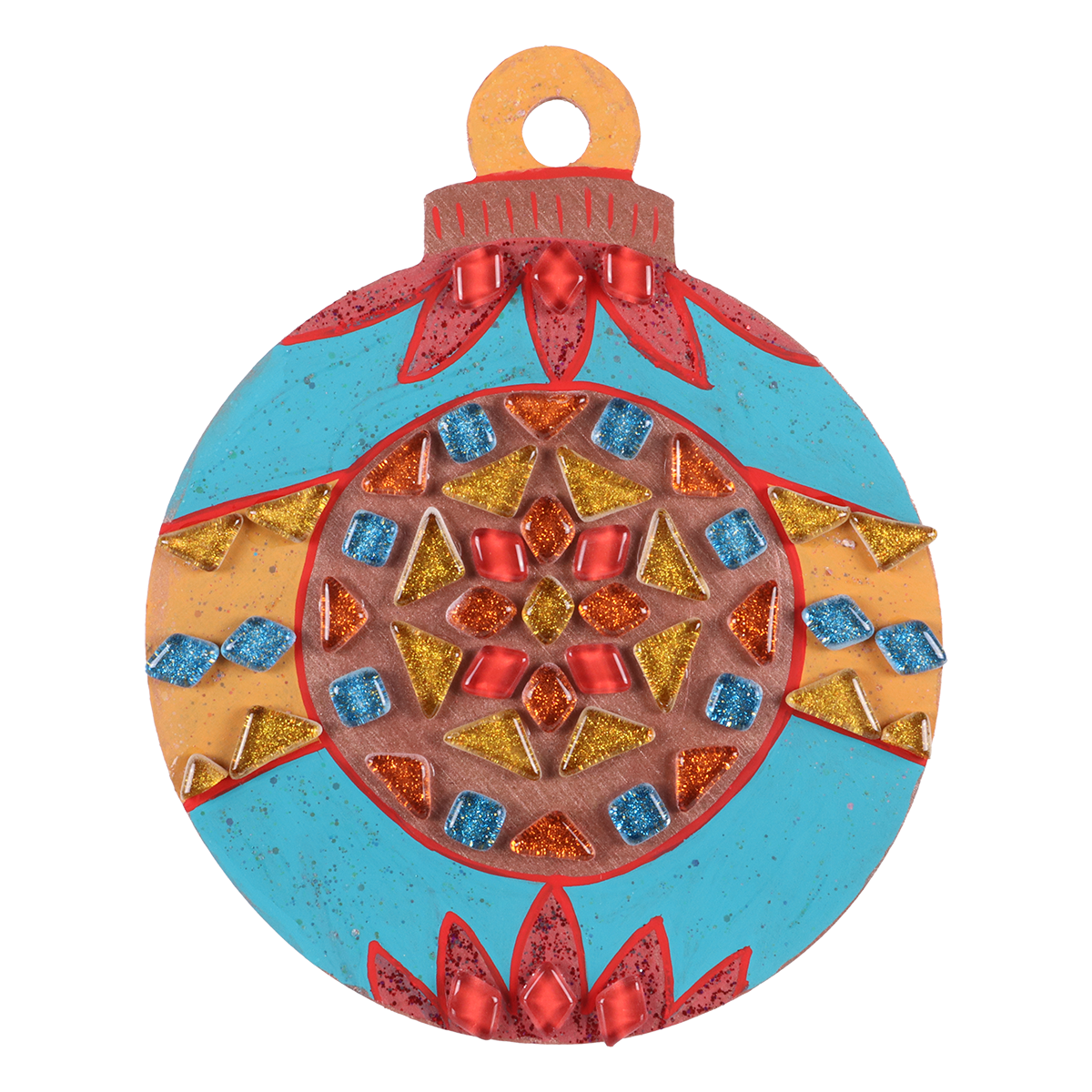 Ornament Ball Plaque (Case of 4)