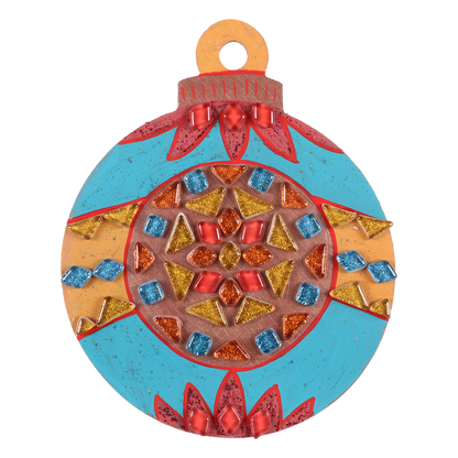 Ornament Ball Plaque (Case of 4)