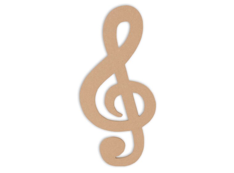 Treble Clef Plaque (Case of 4)