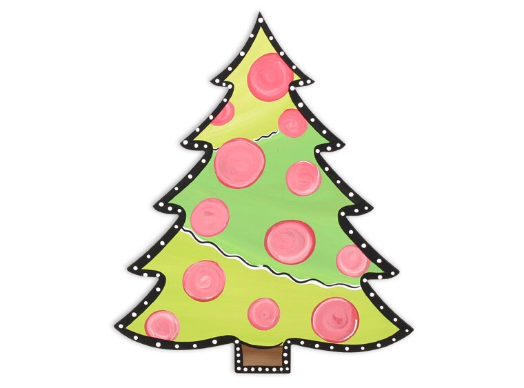 Christmas Tree Plaque (Case of 4)