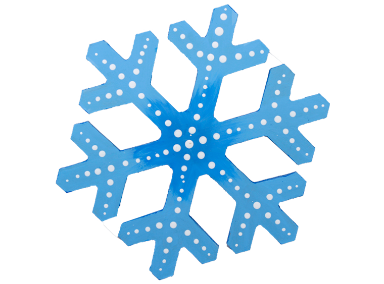 Snowflake Plaque (Case of 4)