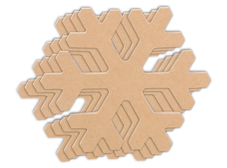 Snowflake Plaque (Case of 4)