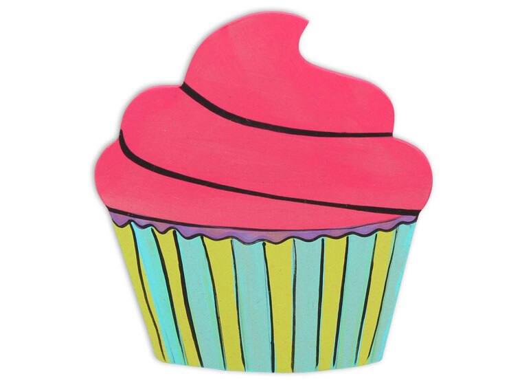 Cupcake Plaque (Case of 4)