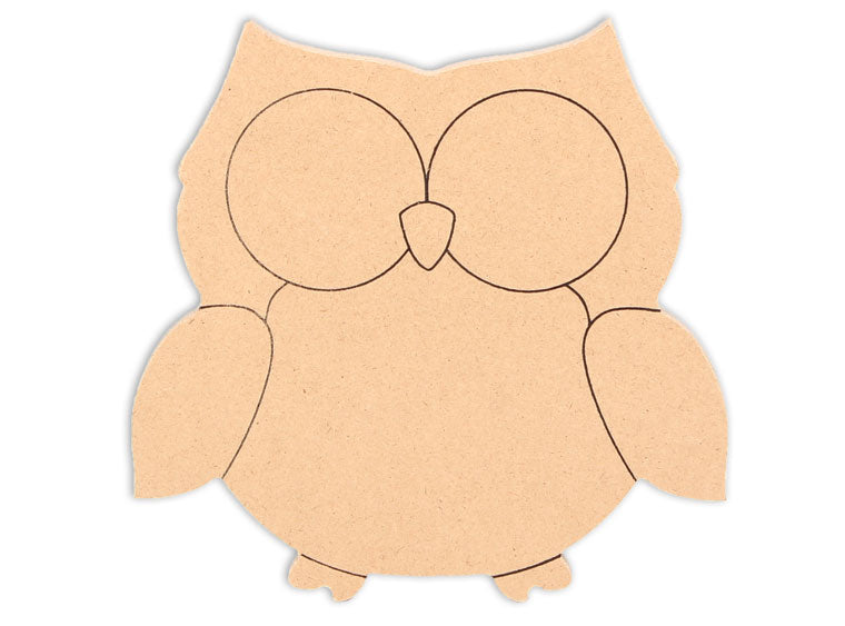 Owl Plaque - Sm (Case of 4)