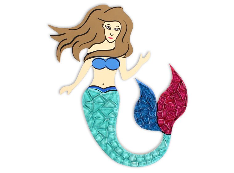 Mermaid Plaque (Case of 4)