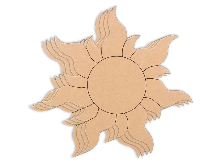 Sun Plaque (Case of 4)
