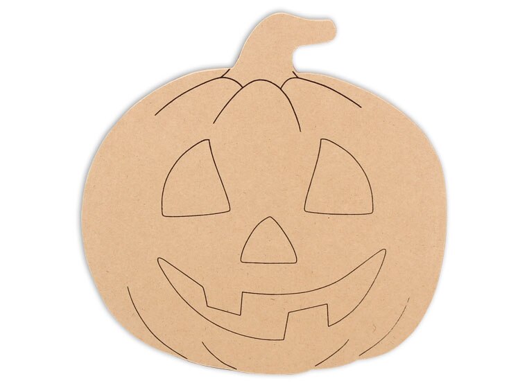 Jack-O-Lantern Plaque (Case of 4)
