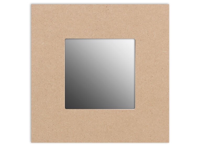6" Square Mirror (Case of 2)